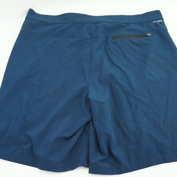 Tek Gear Mens Running Shorts DryTek Size Large Pockets Blue Athletic - Picture 3 of 5